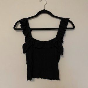 2/$20❤️ | Zara Black Crop Tank Top